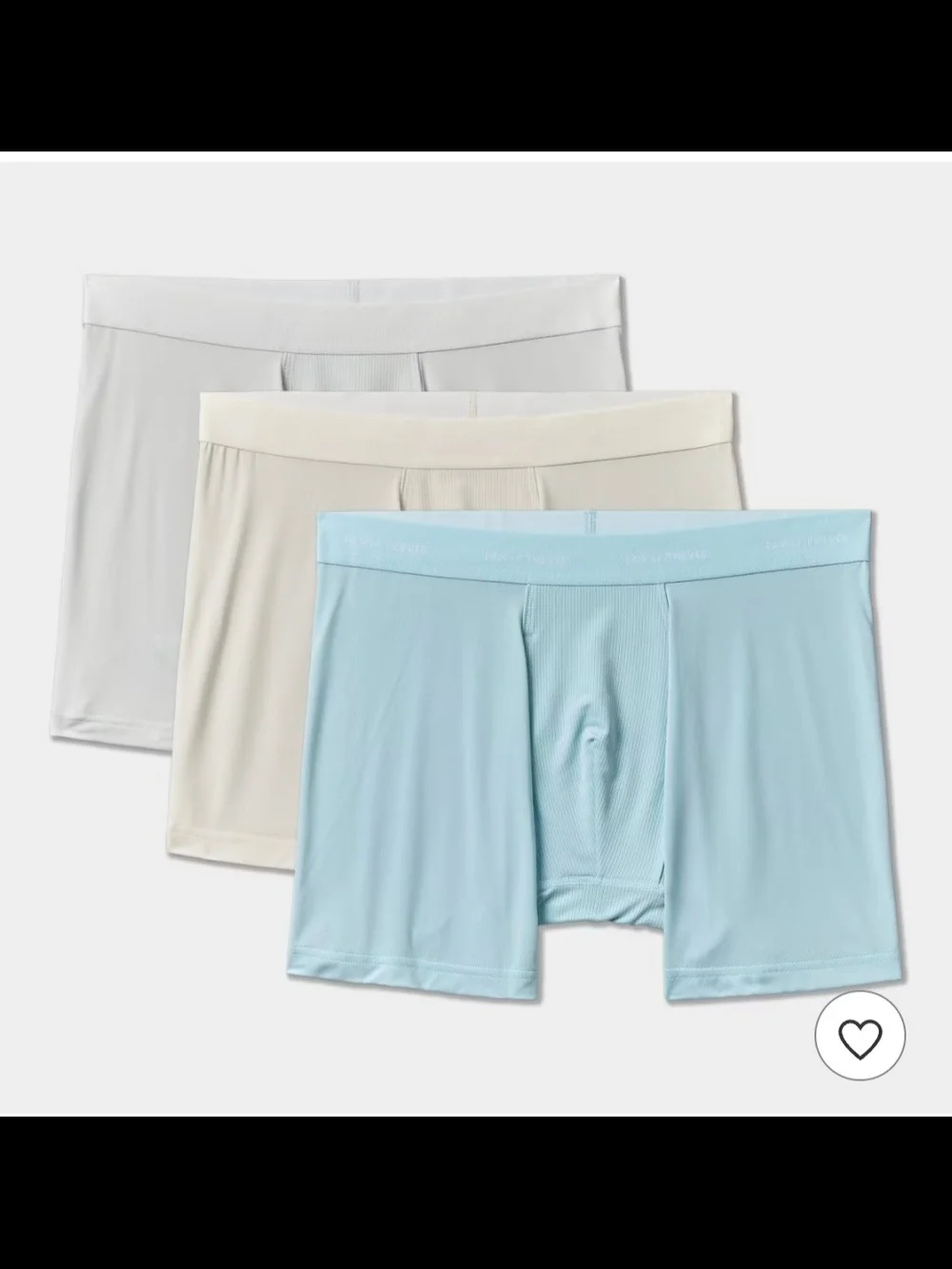 Pair of Thieves Quick Dry Boxer Briefs - Blue (3 Pack)